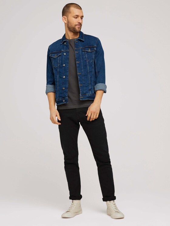 Basic T-Shirt - Männer - Tarmac Grey Basic T-Shirt - Männer - Tarmac Grey - 3 - TOM TAILOR