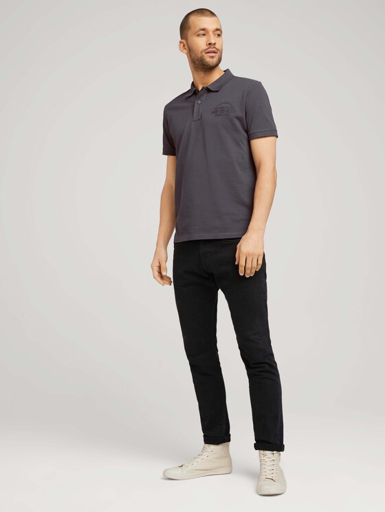 Poloshirt met logo - Mannen - Tarmac Grey Poloshirt met logo - Mannen - Tarmac Grey - 3 - TOM TAILOR
