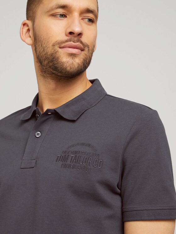 Poloshirt met logo - Mannen - Tarmac Grey Poloshirt met logo - Mannen - Tarmac Grey - 9 - TOM TAILOR