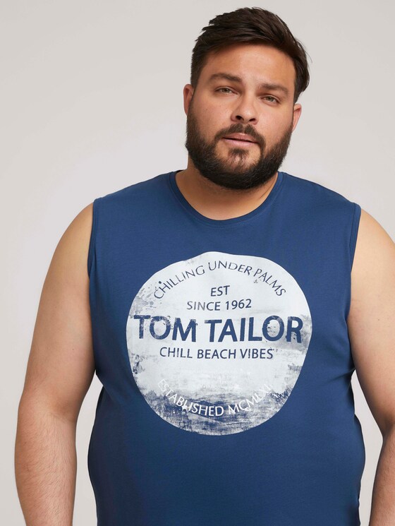 Print Tanktop mit Bio-Baumwolle - Männer - after dark blue Print Tanktop mit Bio-Baumwolle - Männer - after dark blue - 9 - Men Plus