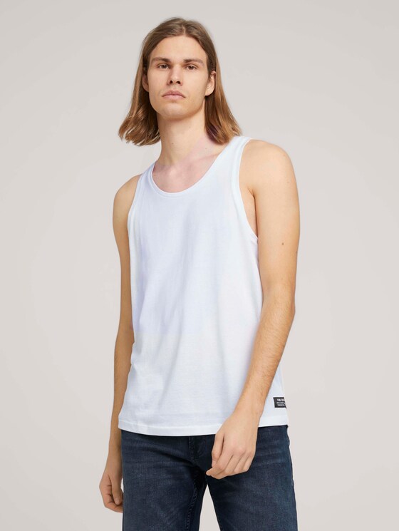Tanktop im Doppelpack - Männer - White Tanktop im Doppelpack - Männer - White - 1 - TOM TAILOR Denim