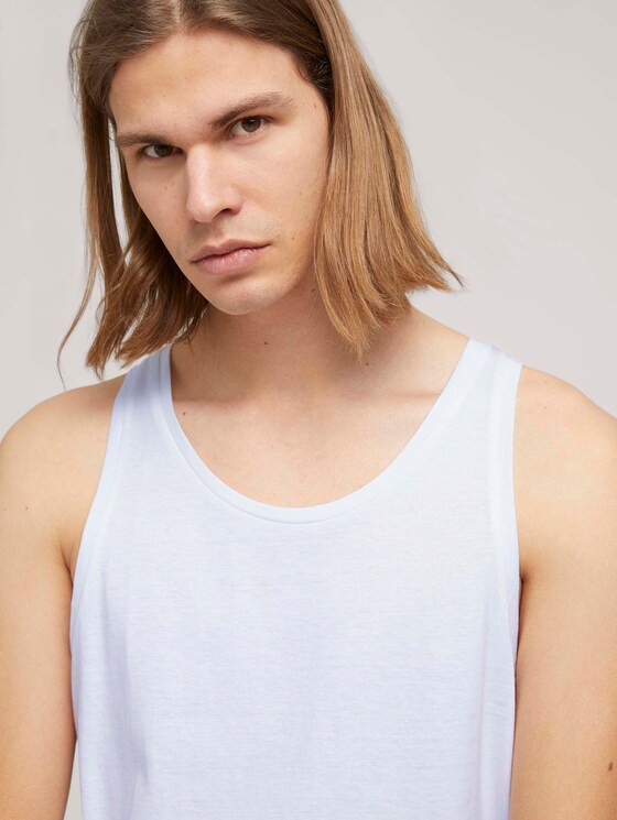 Tanktop im Doppelpack - Männer - White Tanktop im Doppelpack - Männer - White - 9 - TOM TAILOR Denim