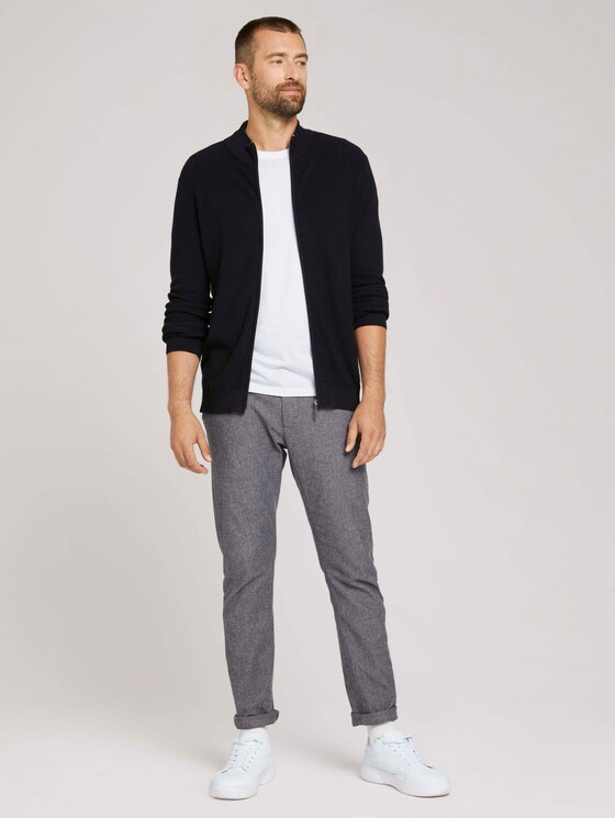 strukturierte Jacke - Männer - Black strukturierte Jacke - Männer - Black - 3 - TOM TAILOR