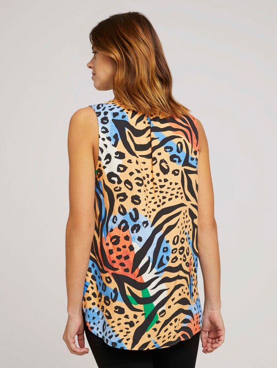 gemusterte Bluse - Frauen - colored animal print gemusterte Bluse - Frauen - colored animal print - 2 - TOM TAILOR Denim