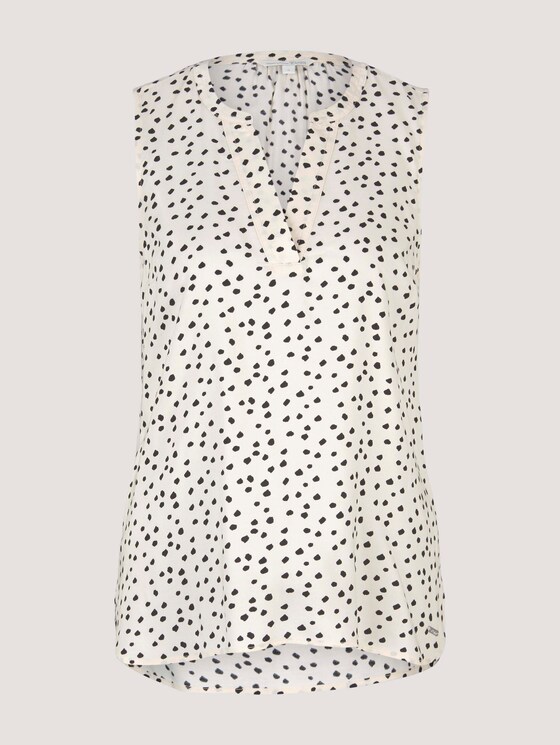 gemusterte Bluse - Frauen - creme leo dot print gemusterte Bluse - Frauen - creme leo dot print - 7 - TOM TAILOR Denim
