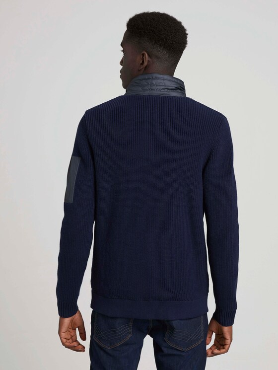 Jacke mit Stehkragen - Männer - Sky Captain Blue Jacke mit Stehkragen - Männer - Sky Captain Blue - 2 - TOM TAILOR