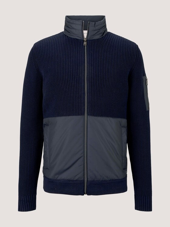 Jacke mit Stehkragen - Männer - Sky Captain Blue Jacke mit Stehkragen - Männer - Sky Captain Blue - 7 - TOM TAILOR
