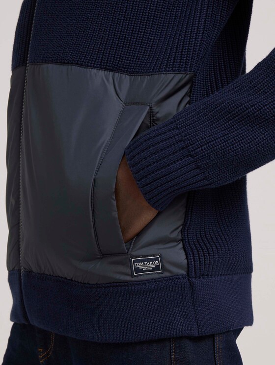 Jacke mit Stehkragen - Männer - Sky Captain Blue Jacke mit Stehkragen - Männer - Sky Captain Blue - 9 - TOM TAILOR
