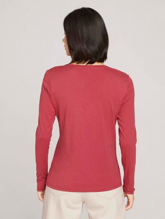 Print Langarmshirt mit Bio-Baumwolle - Frauen - Frozen Berry Sorbet Print Langarmshirt mit Bio-Baumwolle - Frauen - Frozen Berry Sorbet - 2 - TOM TAILOR