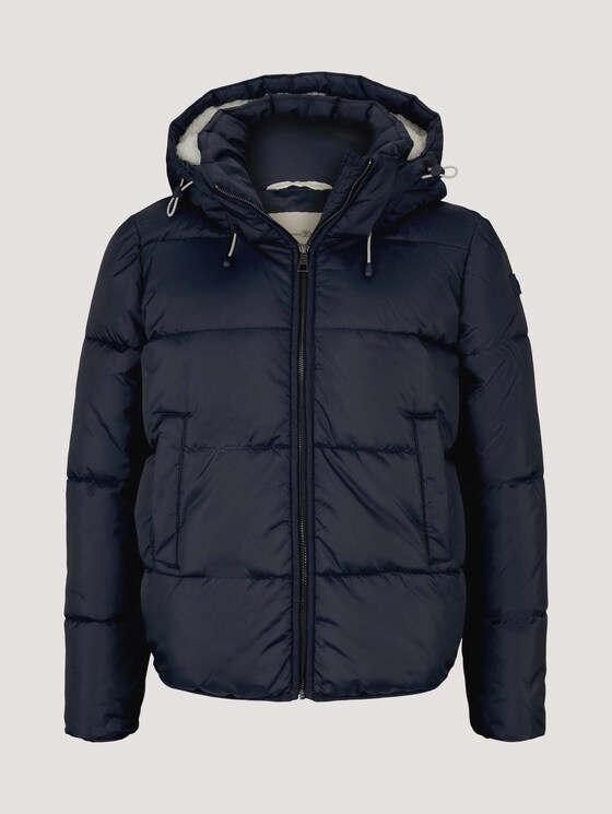 Pufferjacke mit recyceltem Polyester - Frauen - Sky Captain Blue Pufferjacke mit recyceltem Polyester - Frauen - Sky Captain Blue - 7 - TOM TAILOR Denim