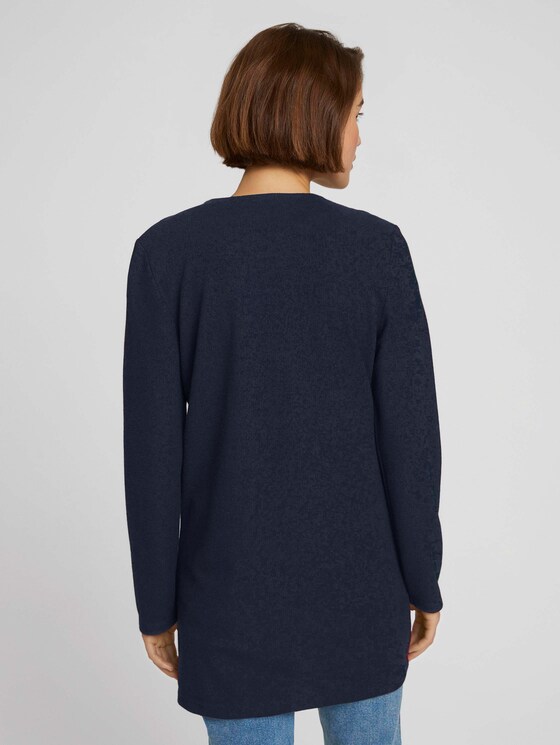 vest met sjaalkraag - Vrouwen - Sky Captain Blue vest met sjaalkraag - Vrouwen - Sky Captain Blue - 2 - TOM TAILOR Denim