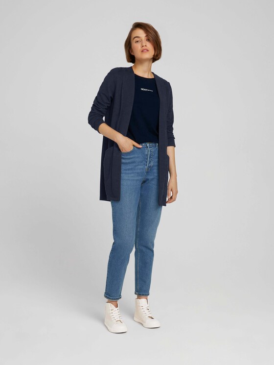 vest met sjaalkraag - Vrouwen - Sky Captain Blue vest met sjaalkraag - Vrouwen - Sky Captain Blue - 3 - TOM TAILOR Denim