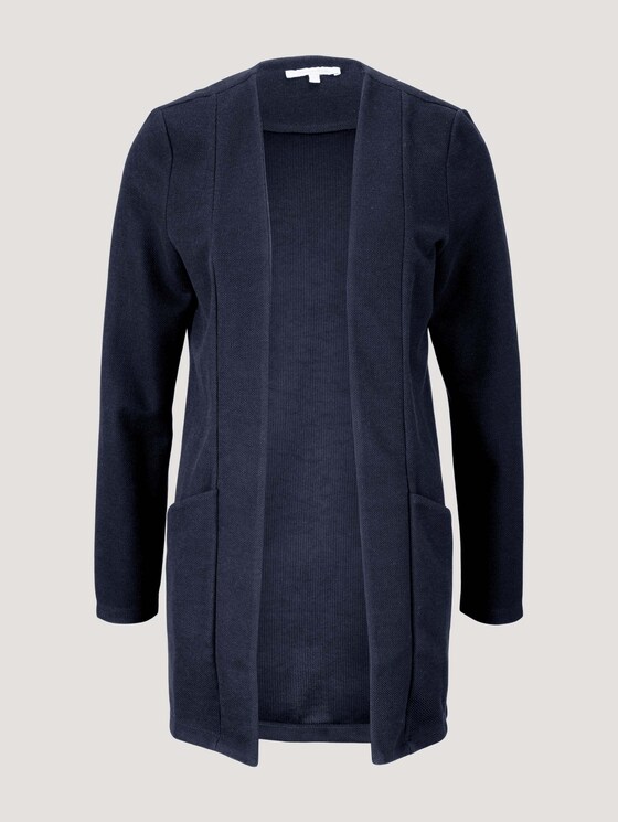 vest met sjaalkraag - Vrouwen - Sky Captain Blue vest met sjaalkraag - Vrouwen - Sky Captain Blue - 7 - TOM TAILOR Denim