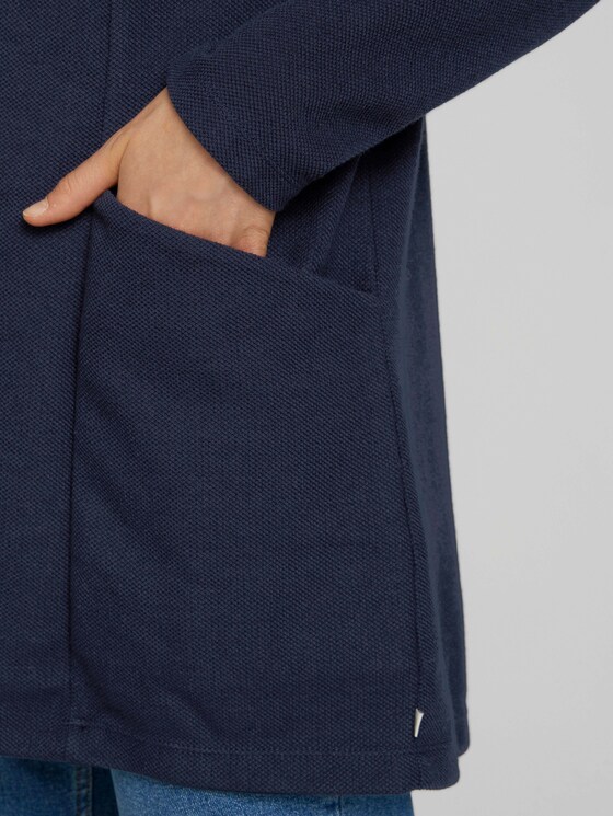 vest met sjaalkraag - Vrouwen - Sky Captain Blue vest met sjaalkraag - Vrouwen - Sky Captain Blue - 9 - TOM TAILOR Denim
