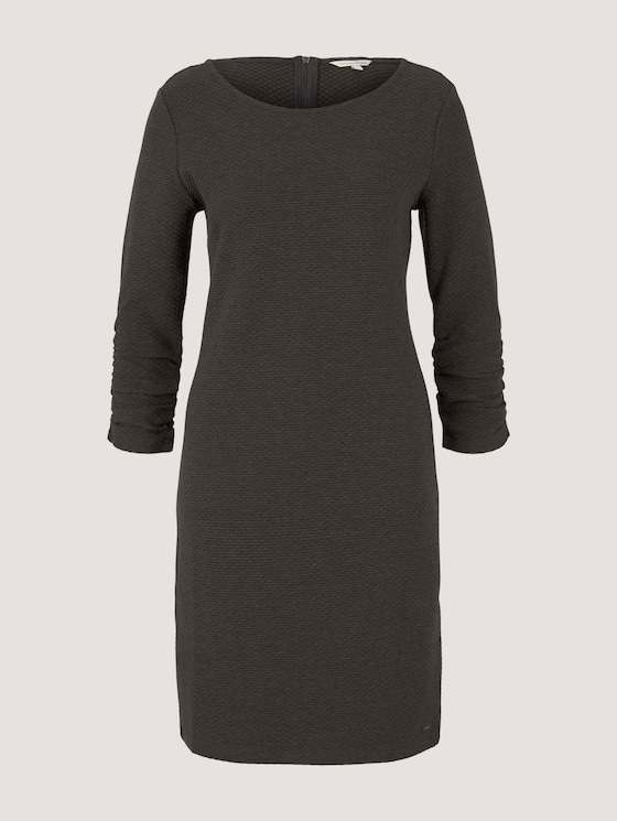 Mini Kleid in Melange-Optik - Frauen - Shale Grey Melange Mini Kleid in Melange-Optik - Frauen - Shale Grey Melange - 7 - TOM TAILOR Denim