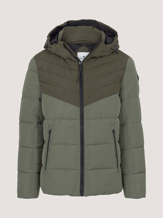 gesteppte Jacke - Männer - Olive Night Green gesteppte Jacke - Männer - Olive Night Green - 7 - TOM TAILOR