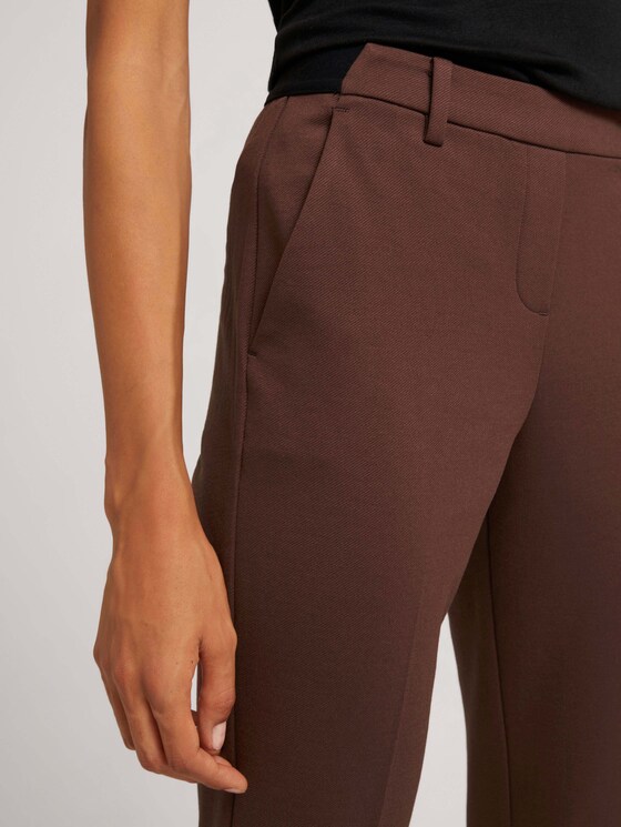 Mia Slim-broek met plooien - Vrouwen - earth brown Mia Slim-broek met plooien - Vrouwen - earth brown - 9 - TOM TAILOR