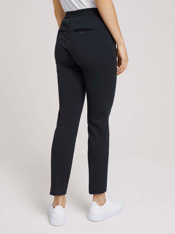 Mia Slim Bundfaltenhose - Frauen - Sky Captain Blue Mia Slim Bundfaltenhose - Frauen - Sky Captain Blue - 2 - TOM TAILOR