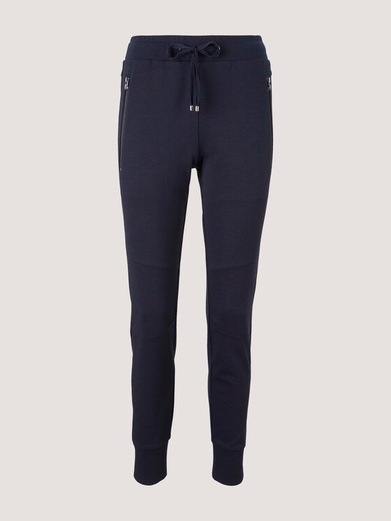 Loose-Fit-broek met ritsen - Vrouwen - Sky Captain Blue Loose-Fit-broek met ritsen - Vrouwen - Sky Captain Blue - 7 - TOM TAILOR