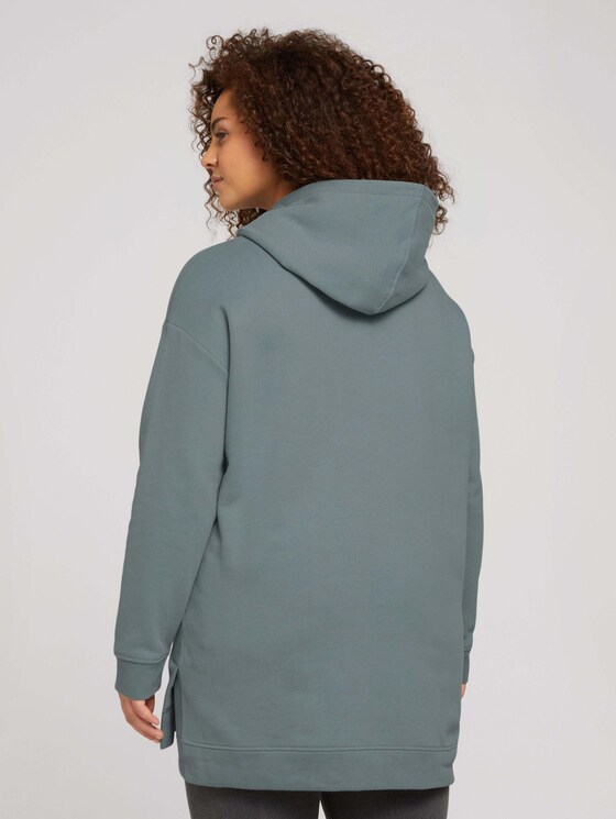 Plus - Sweatshirt mit Bio-Baumwolle - Frauen - grey mint Plus - Sweatshirt mit Bio-Baumwolle - Frauen - grey mint - 2 - My True Me