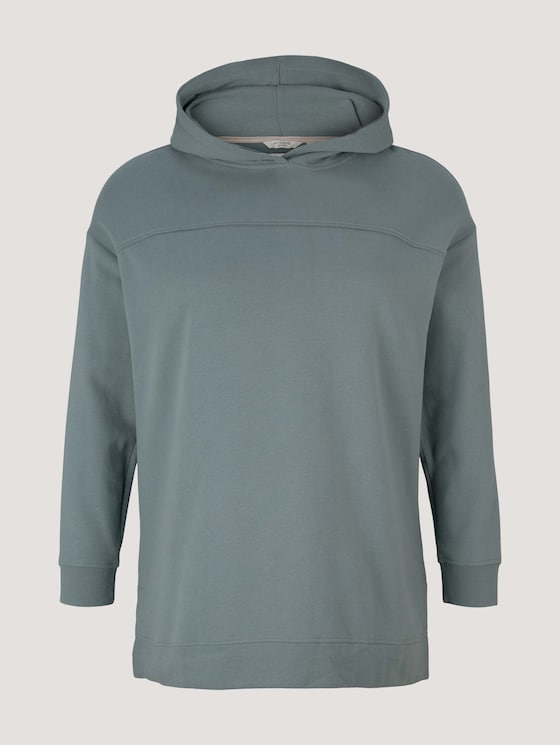 Plus - Sweatshirt mit Bio-Baumwolle - Frauen - grey mint Plus - Sweatshirt mit Bio-Baumwolle - Frauen - grey mint - 7 - My True Me