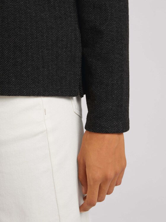 Sweatshirt met patroon - Vrouwen - Heringbone structure Ori Sweat Sweatshirt met patroon - Vrouwen - Heringbone structure Ori Sweat - 9 - TOM TAILOR