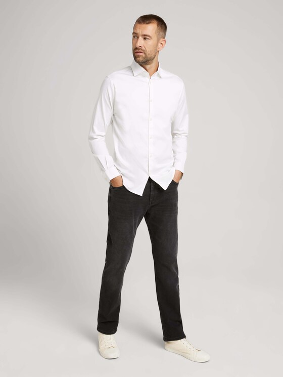 Slim Fit Hemd - Männer - White Slim Fit Hemd - Männer - White - 3 - TOM TAILOR