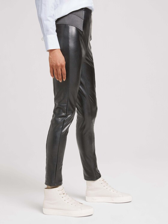 Kunstleder Leggings - Frauen - deep black Kunstleder Leggings - Frauen - deep black - 11 - TOM TAILOR
