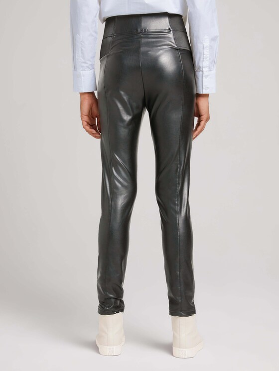 Kunstleder Leggings - Frauen - deep black Kunstleder Leggings - Frauen - deep black - 2 - TOM TAILOR