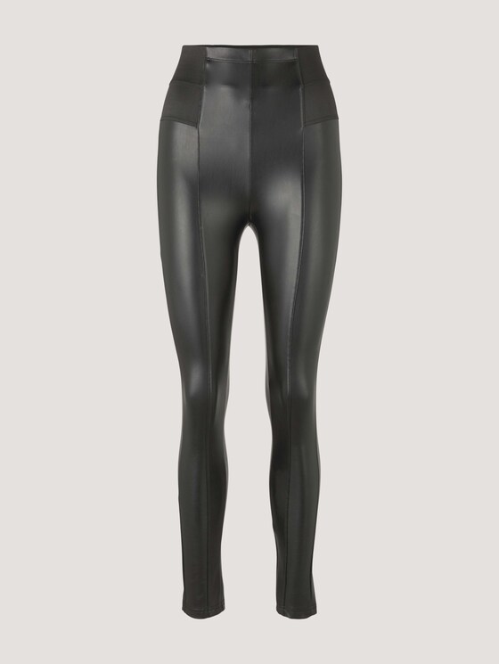 Kunstleder Leggings - Frauen - deep black Kunstleder Leggings - Frauen - deep black - 7 - TOM TAILOR