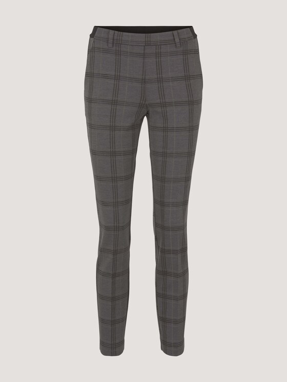 Mia Slim Hose mit Karomuster - Frauen - grey black check Mia Slim Hose mit Karomuster - Frauen - grey black check - 7 - TOM TAILOR