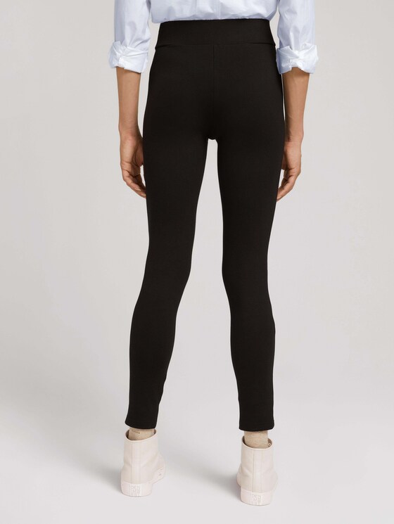 Leggings aus Kunstleder - Frauen - deep black Leggings aus Kunstleder - Frauen - deep black - 2 - TOM TAILOR