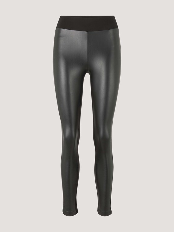Leggings aus Kunstleder - Frauen - deep black Leggings aus Kunstleder - Frauen - deep black - 7 - TOM TAILOR