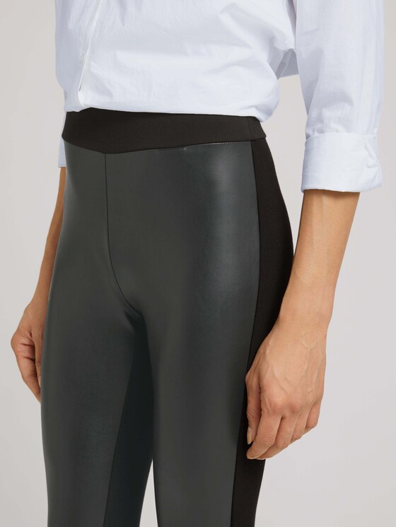 Leggings aus Kunstleder - Frauen - deep black Leggings aus Kunstleder - Frauen - deep black - 9 - TOM TAILOR