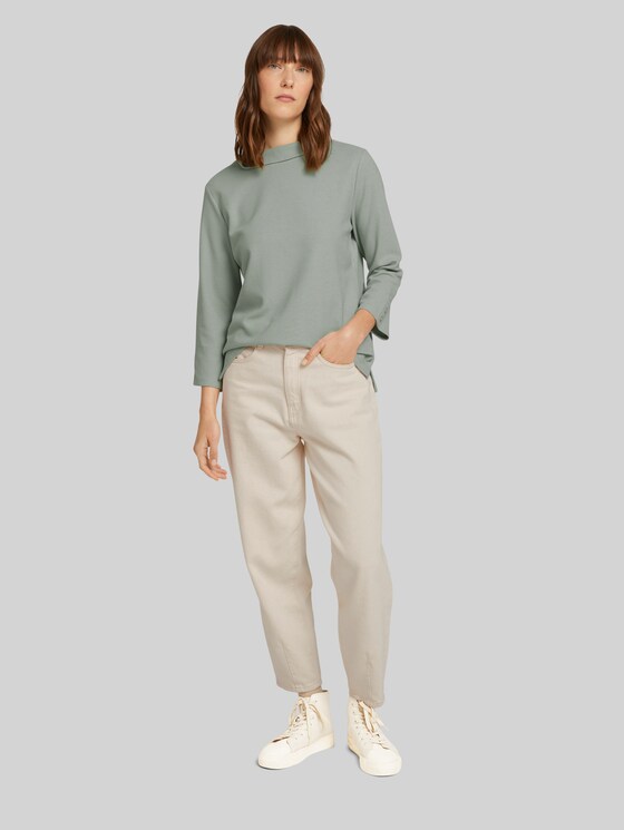 3/4-sleeved turtleneck shirt by Tom Tailor