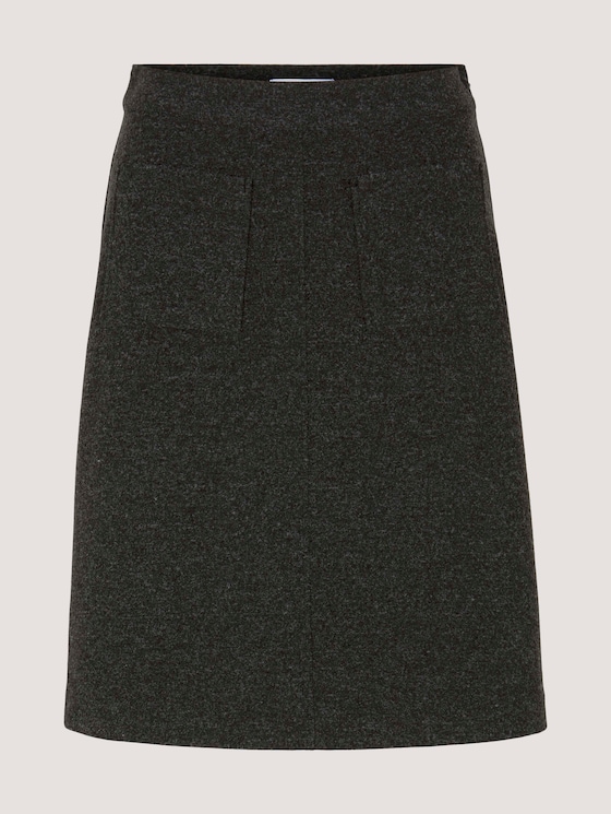 Rock mit Taschen - Frauen - anthracite cozy fabric Rock mit Taschen - Frauen - anthracite cozy fabric - 7 - TOM TAILOR