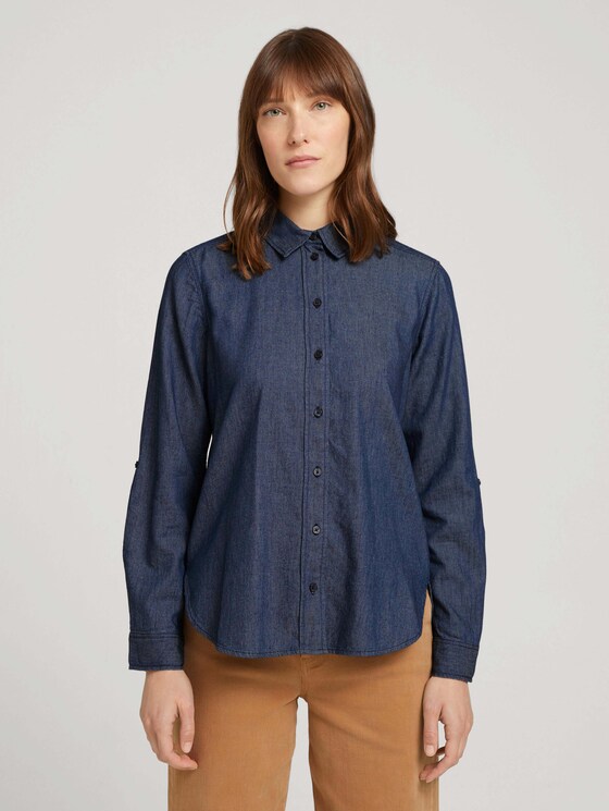 Jeans Hemnd - Frauen - Blue Denim Jeans Hemnd - Frauen - Blue Denim - 1 - TOM TAILOR