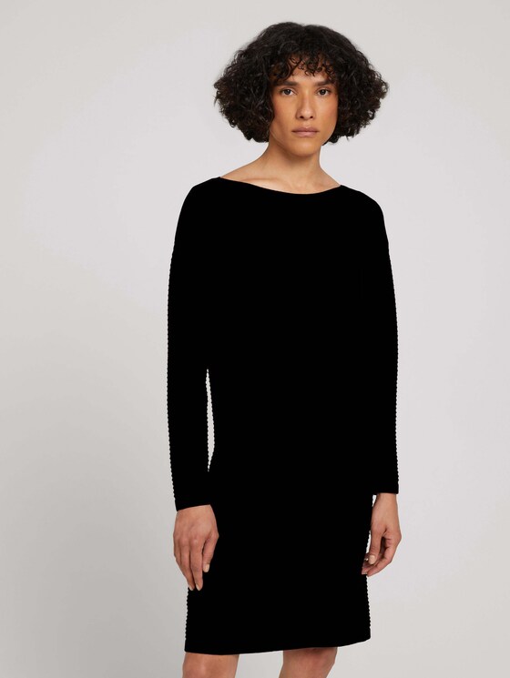 Midi Strickkleid - Frauen - deep black Midi Strickkleid - Frauen - deep black - 1 - TOM TAILOR
