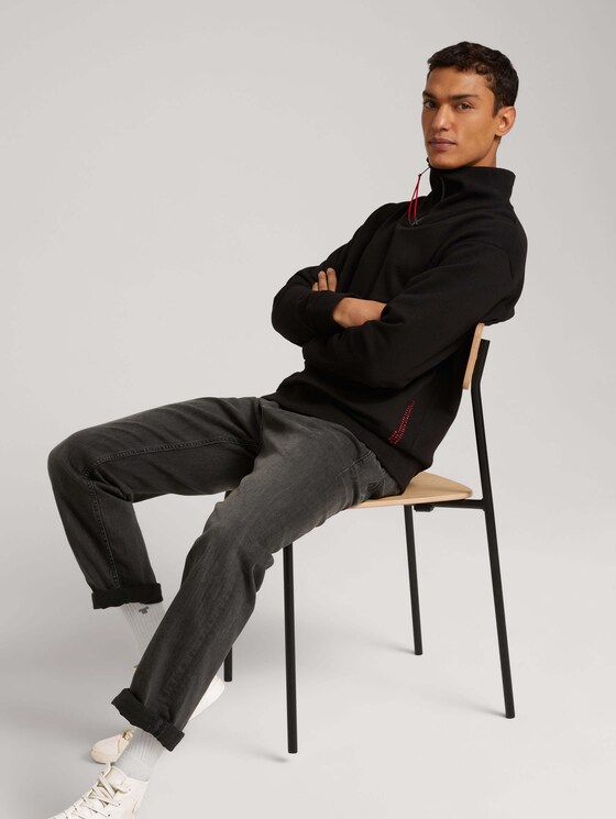 Rollkragenpullover aus nachhaltiger Baumwolle - Männer - Black Rollkragenpullover aus nachhaltiger Baumwolle - Männer - Black - 5 - TOM TAILOR Denim