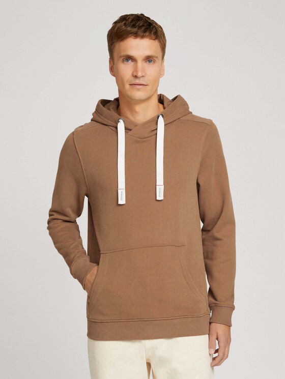Basic Hoodie - Männer - Toasted Coconut Basic Hoodie - Männer - Toasted Coconut - 1 - TOM TAILOR