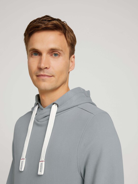 Basic Hoodie - Männer - light ice blue Basic Hoodie - Männer - light ice blue - 9 - TOM TAILOR