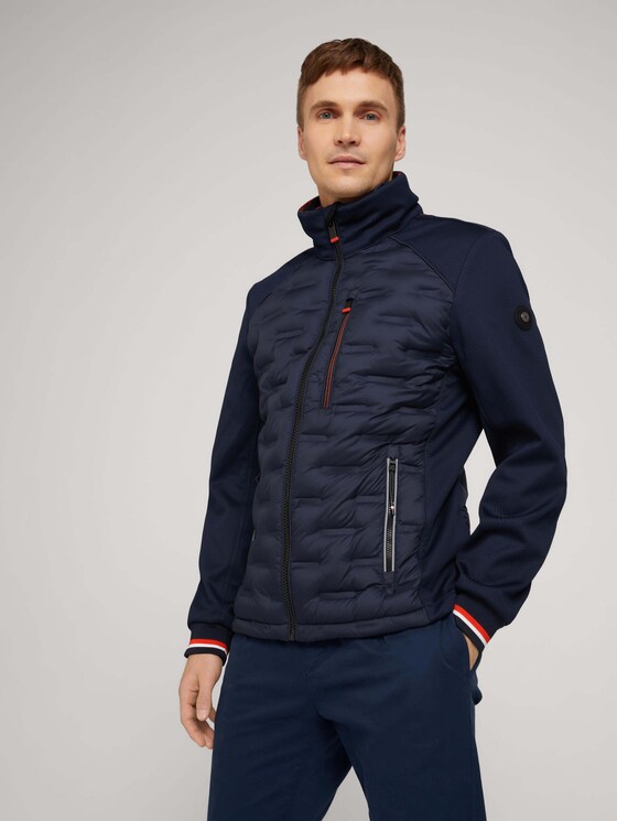 Gesteppte Complex Hybrid Jacke von Tom Tailor