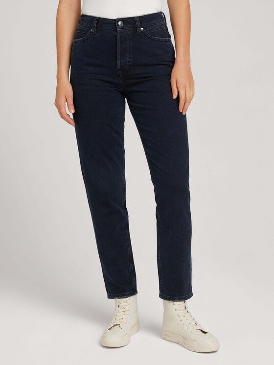 Mom-fit jeans - Women - dark stone blue black denim Mom-fit jeans - Women - dark stone blue black denim - 1 - TOM TAILOR Denim