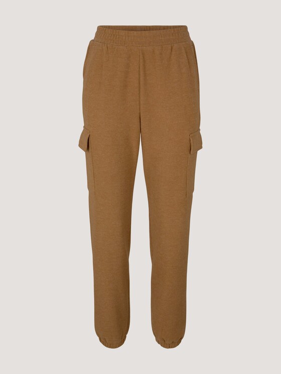 Highwaist Cargohose - Frauen - camel melange Highwaist Cargohose - Frauen - camel melange - 7 - TOM TAILOR Denim