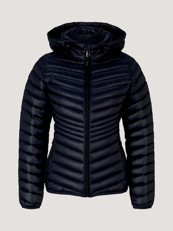 Veste matelassée en mélange de matières comportant du polyester recyclé par Women, sky captain blue