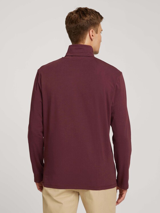 Basic Rollkragenshirt - Männer - Decadent Bordeaux Basic Rollkragenshirt - Männer - Decadent Bordeaux - 2 - TOM TAILOR