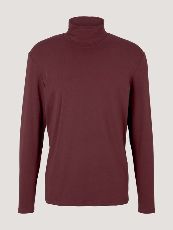 Basic Rollkragenshirt - Männer - Decadent Bordeaux Basic Rollkragenshirt - Männer - Decadent Bordeaux - 7 - TOM TAILOR
