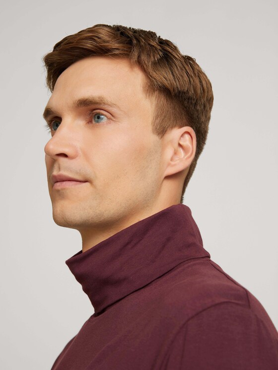 Basic Rollkragenshirt - Männer - Decadent Bordeaux Basic Rollkragenshirt - Männer - Decadent Bordeaux - 9 - TOM TAILOR