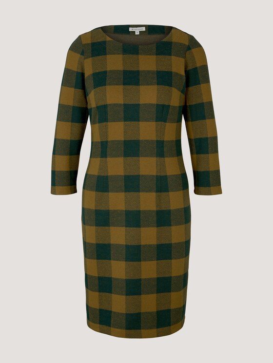 Kariertes Etuikleid - Frauen - green small check ck Kariertes Etuikleid - Frauen - green small check ck - 7 - TOM TAILOR