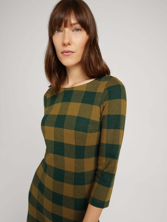 Kariertes Etuikleid - Frauen - green small check ck Kariertes Etuikleid - Frauen - green small check ck - 9 - TOM TAILOR